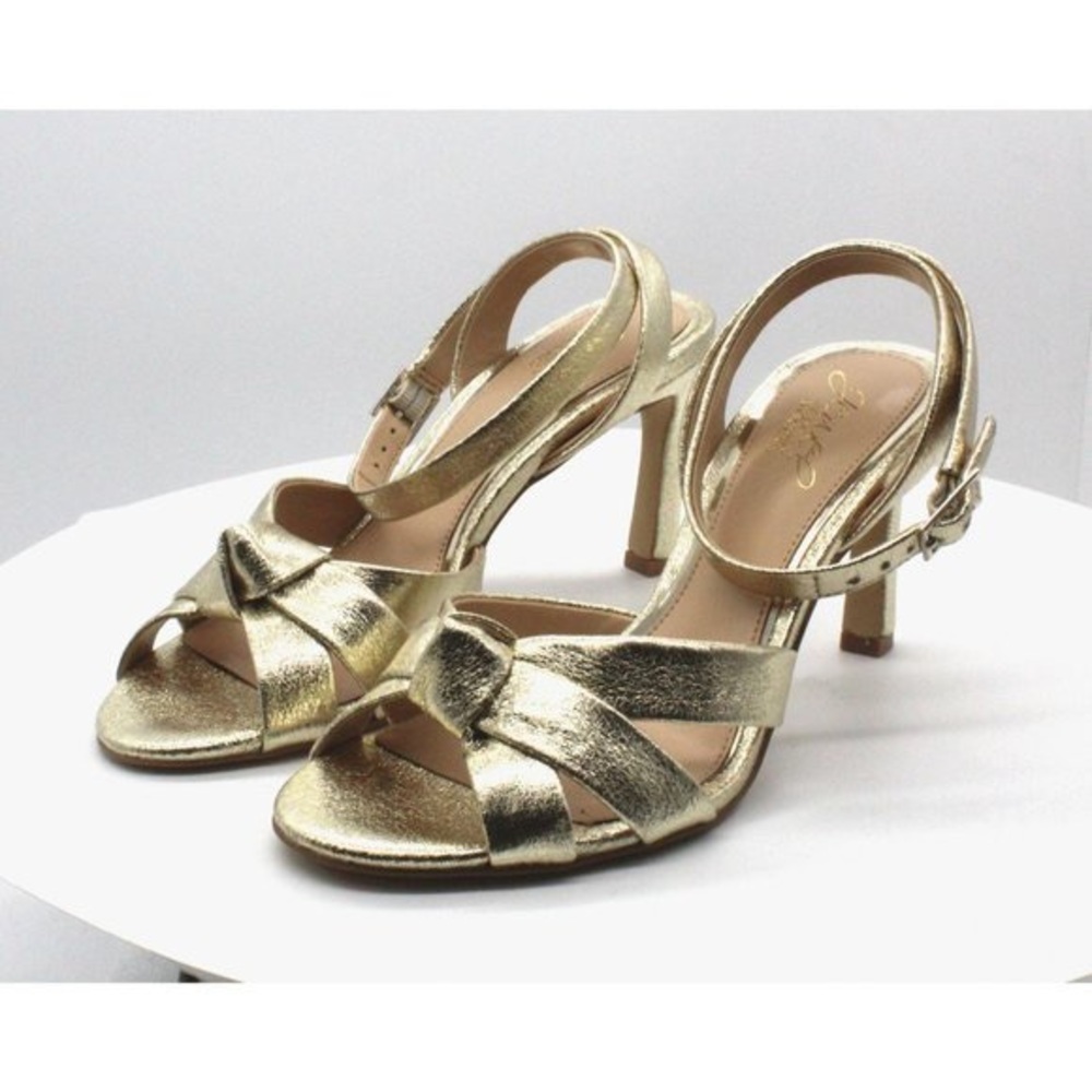 Gold heels comfortable